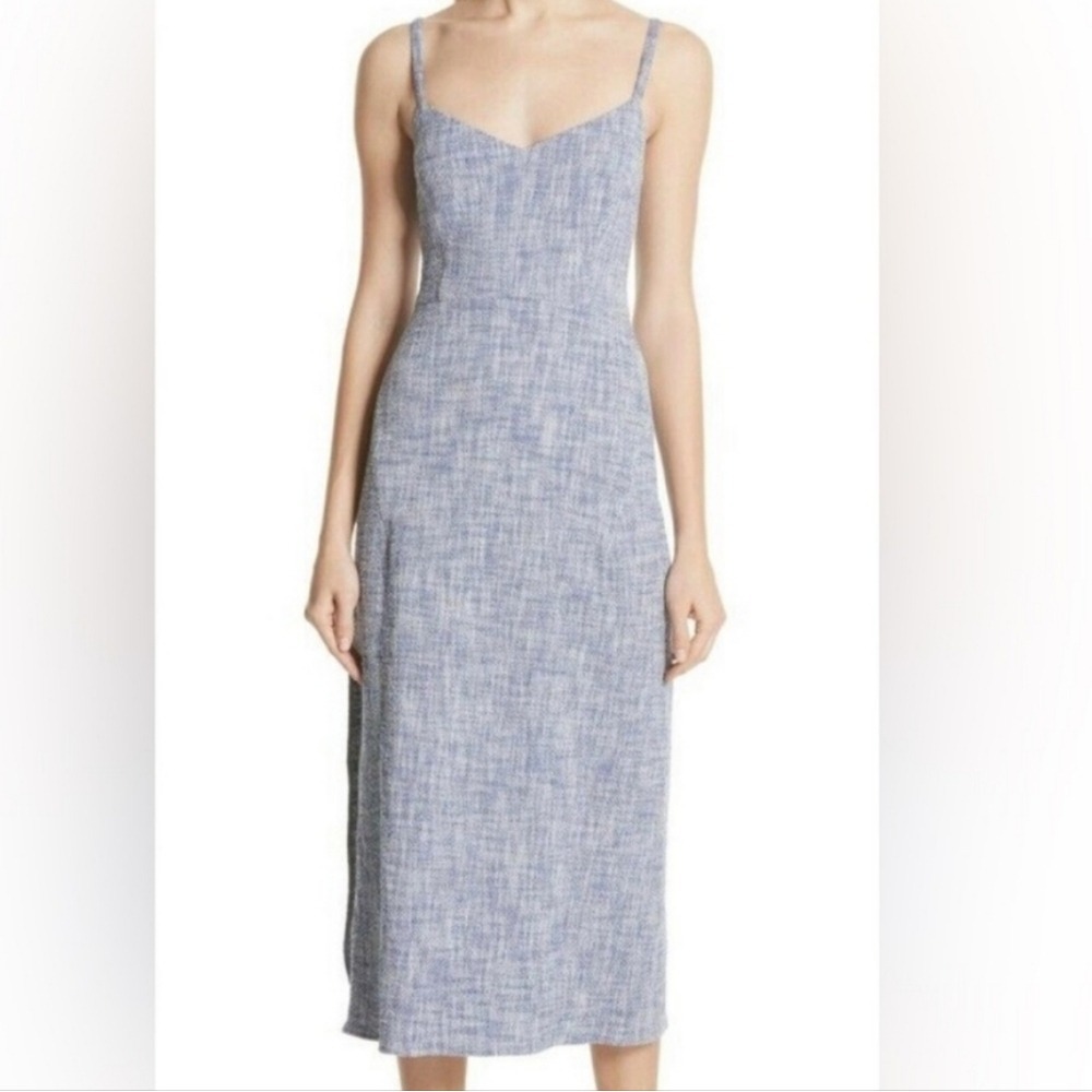 Rachel Comey The Agitator Spring Summer tweed midi sleeveless dress size 0